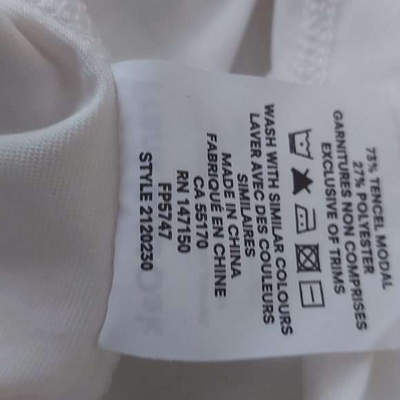 The Supersoft Fluid Tank Top in Bright White - Picture 7 of 8